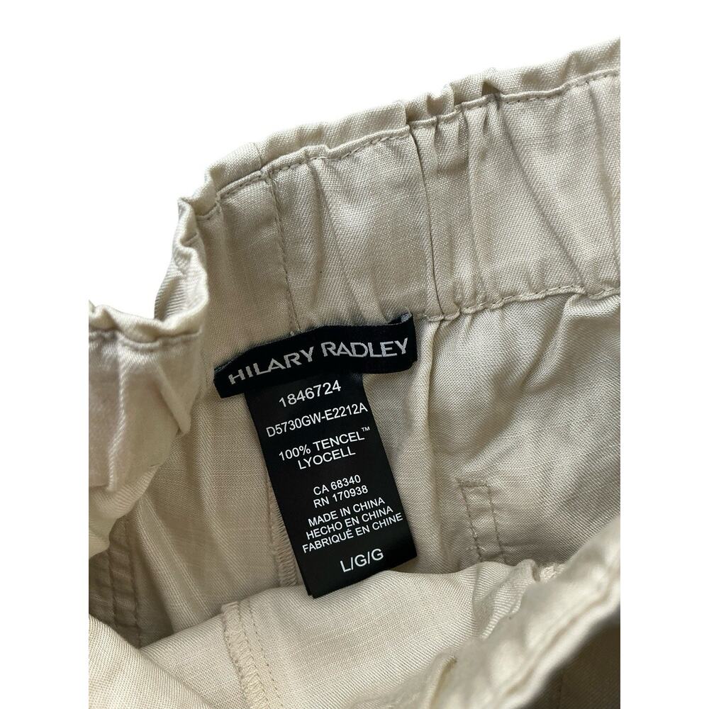 Hilary Radley Women's Pull-On with Side Seam Pockets Shorts Size Large Tan - Picture 10 of 16